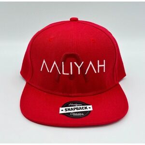 Headgear Classics Aaliyah 2001 Snapback Hat Red Embroidered Music Legend Cap NEW